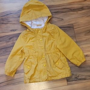 Old Navy Canvas Utility Jacket in Mustard Yellow 18-24 Months